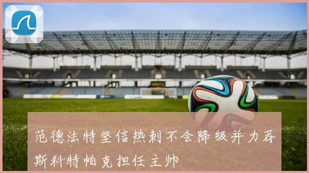 范德法特坚信热刺不会降级并力荐斯科特帕克担任主帅